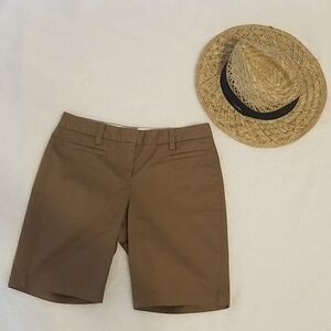 EUC Lands End chino khaki‎ shorts